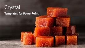  Presentation with dark space - Cool new slides with closeup-of-some-dices backdrop and a tawny brown colored foreground