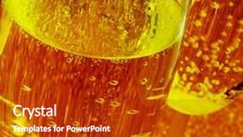  Presentation with sparkling - Amazing presentation having closeup of some glasses with champagne on a sparkling golden background backdrop and a crimson colored foreground