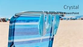  Presentation with surgical masks - Presentation featuring closeup-of-some-surgical-masks background and a light blue colored foreground