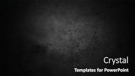  Presentation with black and darg orang preson - Amazing slide set having closeup-of-textured-black-background backdrop and a black colored foreground