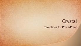  Presentation with brown - Presentation theme consisting of  background and a  colored foreground.