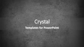  Presentation with dark grey - Theme having closeup of textured grey background background and a gray colored foreground