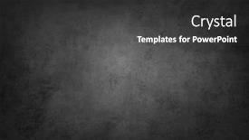  Presentation with concrete - PPT theme having closeup-of-textured-grey-concrete background and a dark gray colored foreground