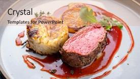  Presentation with sti - PPT layouts consisting of closeup on a modern design background and a coral colored foreground