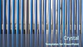  Presentation with solar water - Theme enhanced with closeup on solar water heater background and a ocean colored foreground