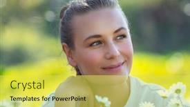  Presentation with happy holidays - PPT layouts consisting of closeup-portrait-of-a-nice background and a yellow colored foreground