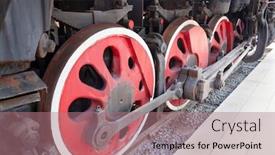  Presentation with shaft - Amazing PPT layouts having closeup-shot-for-the-part backdrop and a coral colored foreground