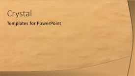  Presentation with texture - Cool new PPT layouts with closeup shot of a mud wall texture backdrop and a yellow colored foreground