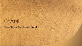  Presentation with shot - Slide deck having closeup-shot-of-a-mud background and a yellow colored foreground