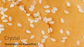  Presentation with bread - Amazing slides having closeup-shot-of-bread backdrop and a yellow colored foreground