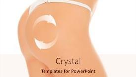  Presentation with shot arrows - Amazing slide deck having closeup-shot-of-woman-s backdrop and a  colored foreground