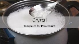  Presentation with rice - Slides enhanced with counter - close-up of a spatula background and a light gray colored foreground