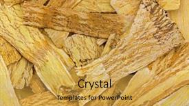  Presentation with traditional chinese medicine - PPT layouts having closeup texture of dried mongolian background and a yellow colored foreground