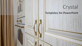  Presentation with electric - PPT theme with closeup-to-electric-and-microwave background and a light gray colored foreground