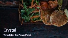  Presentation with turkish - Presentation theme consisting of closeup top view of mixed turkish kebab plate isolated on rustic wooden table background and a wine colored foreground