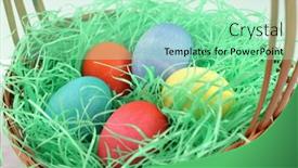  Presentation with easter basket - 