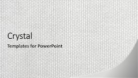  Presentation with weave - Cool new PPT layouts with cloth patch - weave material used as background backdrop and a light gray colored foreground