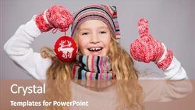  Presentation with save girl child - Audience pleasing presentation consisting of clothes happy child studio shot backdrop and a coral colored foreground