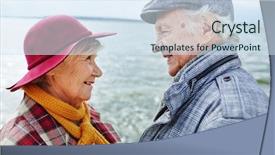  Presentation with world war one trenches - Slide set having clothes looking at one another background and a sky blue colored foreground