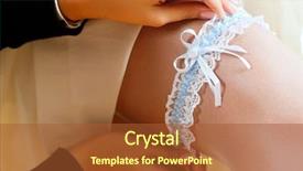  Presentation with clothes shop - PPT theme featuring clothes shop for wedding background and a red colored foreground