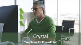  Presentation with front office hotel - Colorful presentation theme enhanced with clothescompany - front view of caucasian businessman backdrop and a tawny brown colored foreground