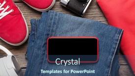  Presentation with space travel - Audience pleasing PPT theme consisting of clothing-and-accessories-sneakers-camera backdrop and a ocean colored foreground