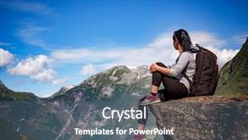  Presentation with beautiful nature - Colorful slide deck enhanced with cloud 9 - geiranger fjord beautiful nature norway backdrop and a  colored foreground