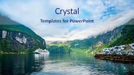  Presentation with beautiful nature - Amazing presentation design having cloud 9 - geiranger fjord beautiful nature norway backdrop and a light blue colored foreground