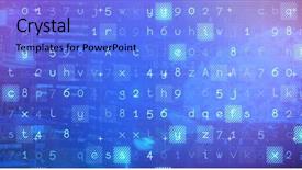  Presentation with city buildings - Audience pleasing PPT theme consisting of cloud and malware detected backdrop and a cobalt blue colored foreground