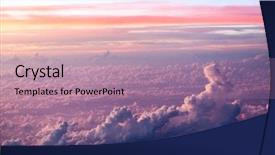  Presentation with night sky plane - Slides having parents love son bliss words background and a dark gray colored foreground