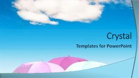  Presentation with safe medicine - Presentation theme having cloud dark blue red security - safe from anything background and a  colored foreground