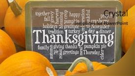  Presentation with prayer - Slide deck consisting of cloud of words related background and a gold colored foreground