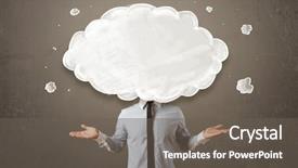  Presentation with red white blue business - Audience pleasing presentation design consisting of fall prevention - muscular tattooed young man in backdrop and a light gray colored foreground.