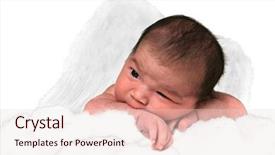  Presentation with infant - Cool new presentation theme with clouds with fantasy butterfly backdrop and a lemonade colored foreground