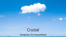  Presentation with divine - Presentation theme having cloudscape divine heaven wallpaper background and a light blue colored foreground