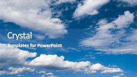  Presentation with divine - Presentation having cloudscape divine shining day background and a  colored foreground