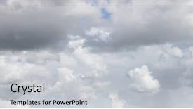  Presentation with storm - Audience pleasing PPT layouts consisting of cloudy - grey storm clouds in sky backdrop and a light gray colored foreground