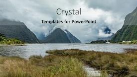  Presentation with rainy day - Cool new PPT layouts with cloudy and rainy day at amazing and vibrant milford sound south island new zealand backdrop and a lemonade colored foreground