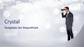  Presentation with forward - PPT layouts having cloudy background and graphs chart background and a sky blue colored foreground