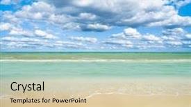  Presentation with i love you - Presentation theme enhanced with cloudy-skies-love-soon background and a lemonade colored foreground