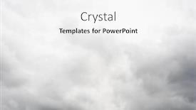  Presentation with bad weather - Amazing presentation theme having cloudy-sky-with-heavy-clouds backdrop and a white colored foreground