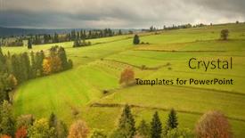  Presentation with poland - Presentation theme enhanced with cloudy-sunrise-under-the-tatra background and a gold colored foreground