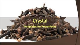  Presentation with clove - Colorful slides enhanced with clove backdrop and a tawny brown colored foreground