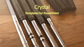  Presentation with maintenance - Presentation theme consisting of club maintenance changing old grip background and a tawny brown colored foreground