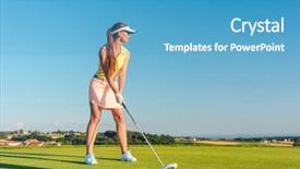  Presentation with professional snooker player evaluating - Cool new PPT theme with club with concentration and accuracy backdrop and a teal colored foreground