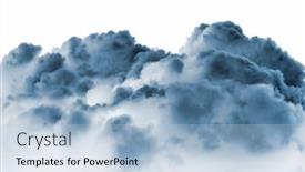  Presentation with fog - Cool new theme with clubs-of-fog backdrop and a light blue colored foreground