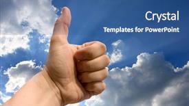  Presentation with good - Beautiful presentation featuring cluds - good backdrop and a ocean colored foreground