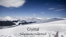  Presentation with sugarcane fields mountains landscape nature - Amazing PPT layouts having cluds - winter landscape with snow covered backdrop and a  colored foreground