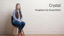  Presentation with medicina tradicional chinesa chinese herb - PPT layouts enhanced with clue - young chinese woman sitting background and a white colored foreground