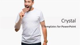  Presentation with snicker chocolate bar - Beautiful theme featuring clue - young handsome man eating chocolate backdrop and a white colored foreground